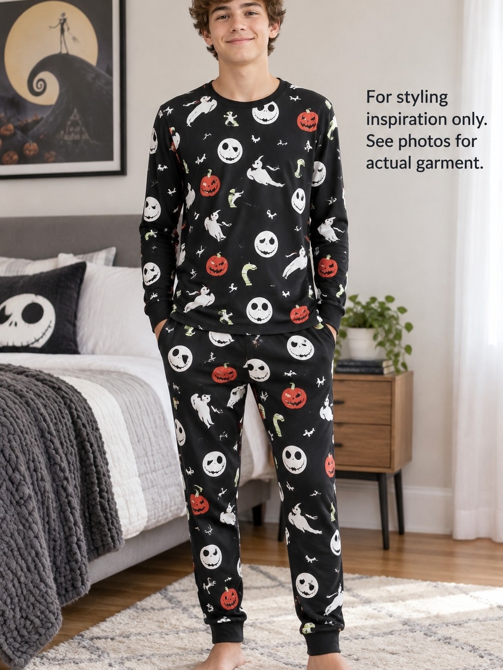 Disney Nightmare Before Christmas Pajama Set NWT